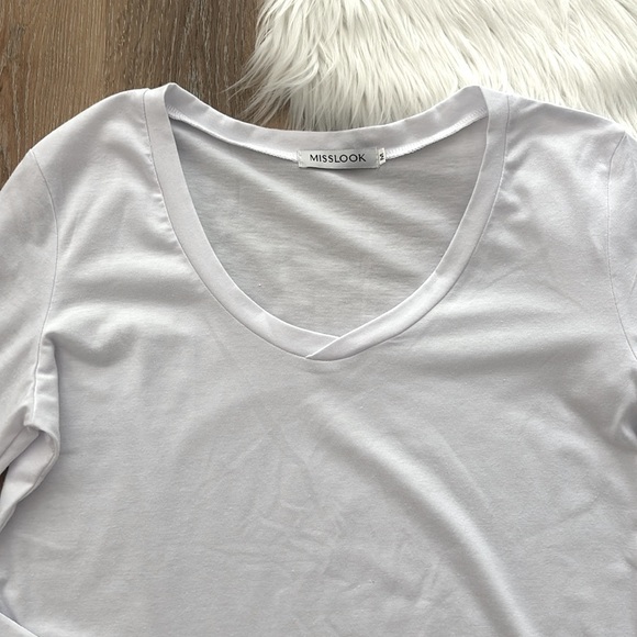 MISSLOOK V-Neck Long Sleeve - Picture 4 of 7